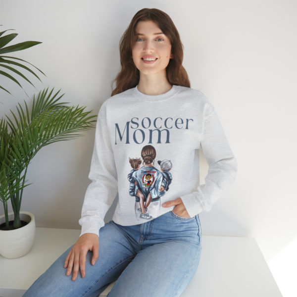 Soccer mom Heavy Blend™ Crewneck Sweatshirt - Image 33