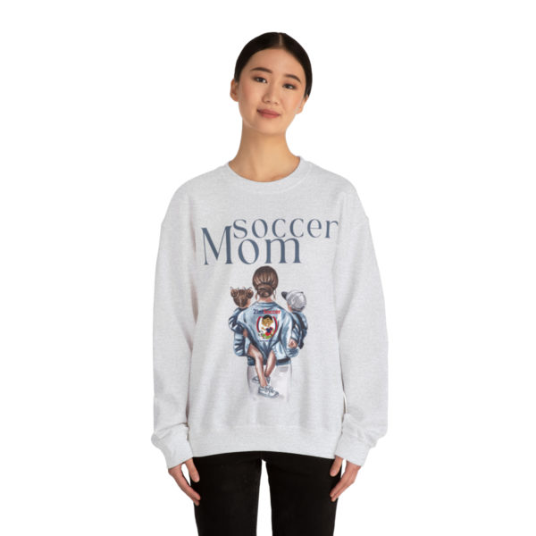 Soccer mom Heavy Blend™ Crewneck Sweatshirt - Image 26