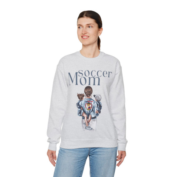 Soccer mom Heavy Blend™ Crewneck Sweatshirt - Image 30