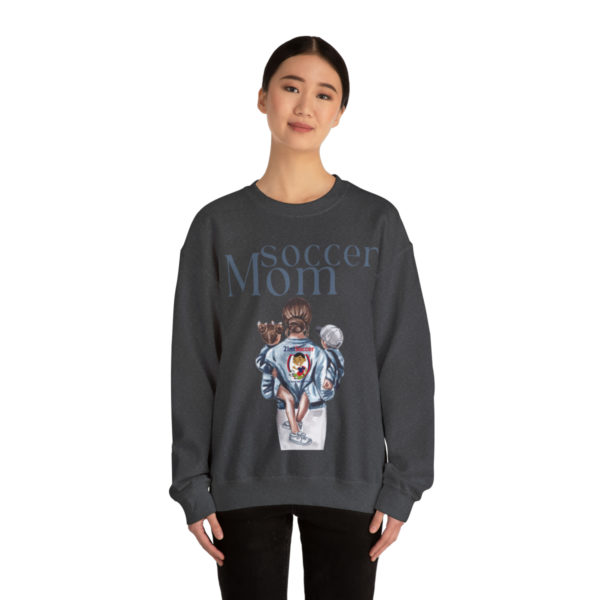 Soccer mom Heavy Blend™ Crewneck Sweatshirt - Image 92