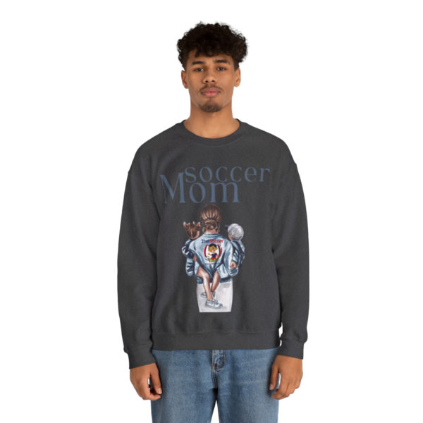 Soccer mom Heavy Blend™ Crewneck Sweatshirt - Image 93