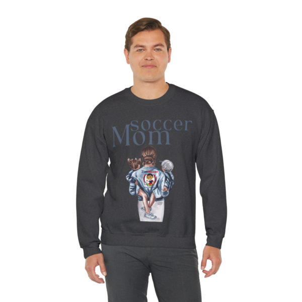 Soccer mom Heavy Blend™ Crewneck Sweatshirt - Image 94