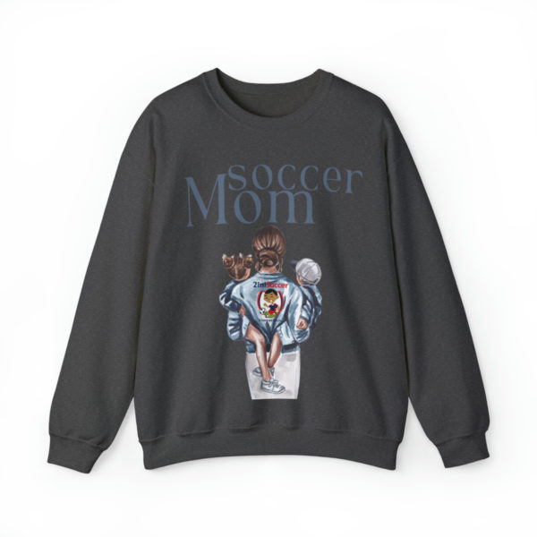 Soccer mom Heavy Blend™ Crewneck Sweatshirt - Image 89