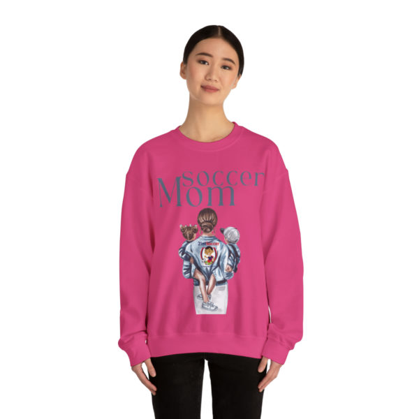 Soccer mom Heavy Blend™ Crewneck Sweatshirt - Image 147