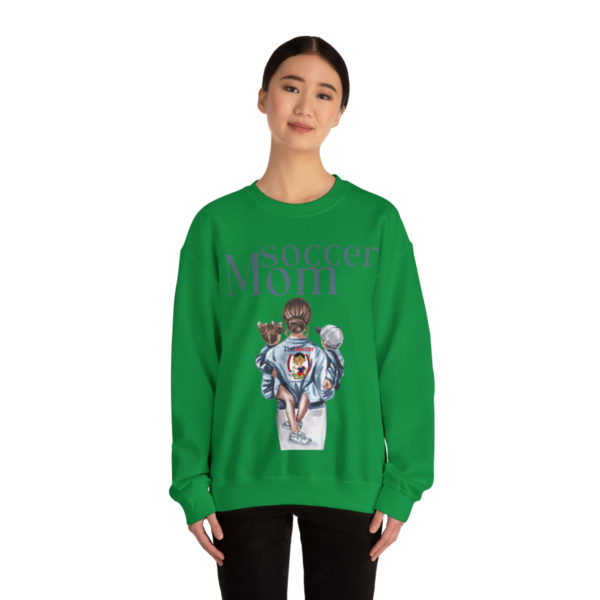 Soccer mom Heavy Blend™ Crewneck Sweatshirt - Image 81