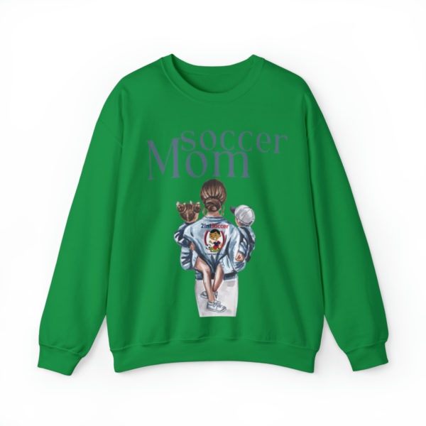 Soccer mom Heavy Blend™ Crewneck Sweatshirt - Image 78