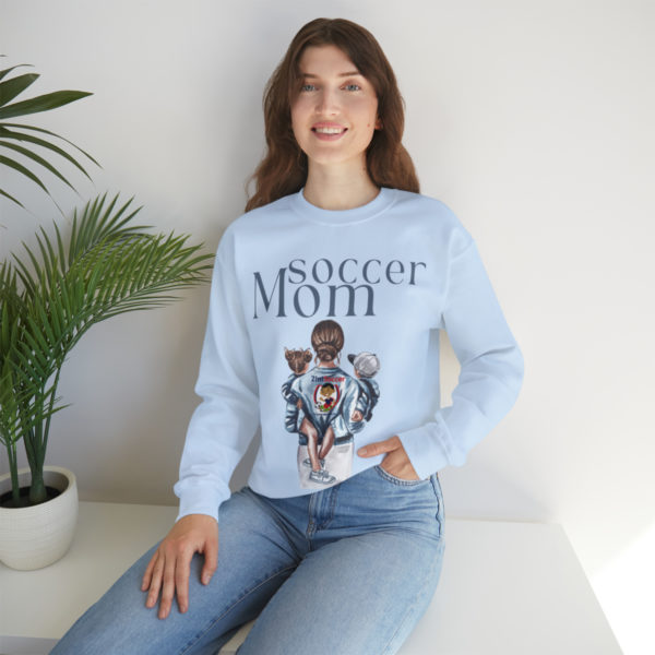 Soccer mom Heavy Blend™ Crewneck Sweatshirt - Image 110