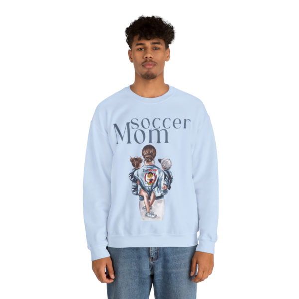 Soccer mom Heavy Blend™ Crewneck Sweatshirt - Image 104