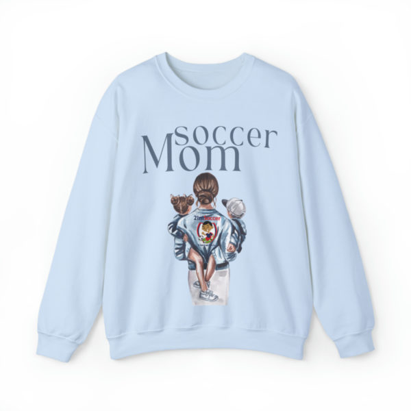 Soccer mom Heavy Blend™ Crewneck Sweatshirt - Image 100