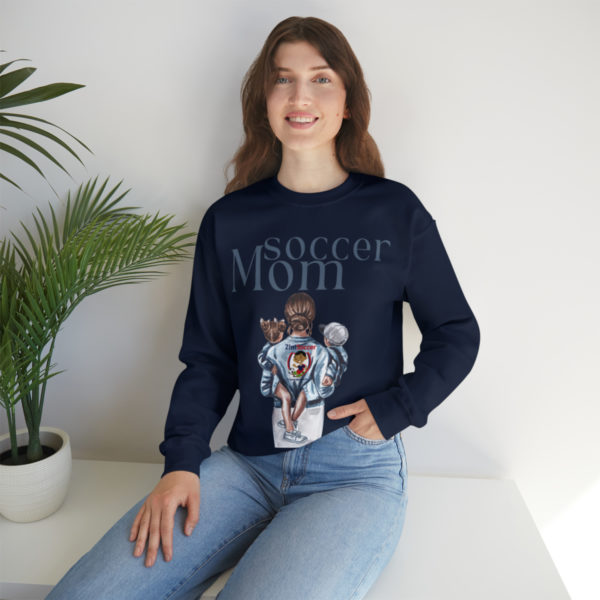Soccer mom Heavy Blend™ Crewneck Sweatshirt - Image 132
