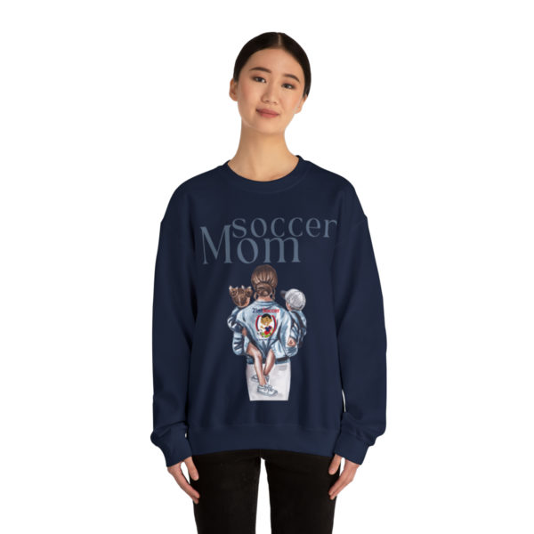 Soccer mom Heavy Blend™ Crewneck Sweatshirt - Image 125