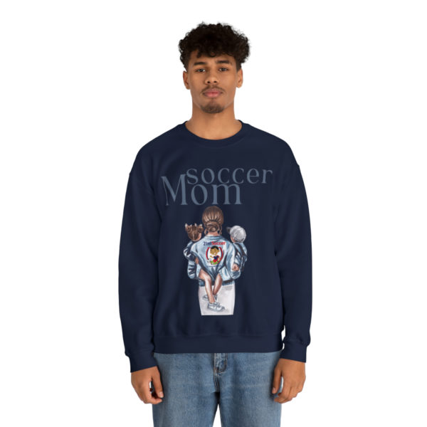 Soccer mom Heavy Blend™ Crewneck Sweatshirt - Image 126