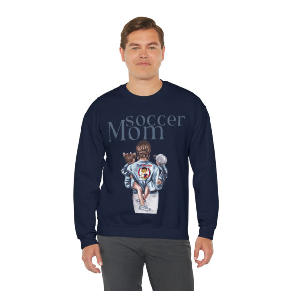 Soccer mom Heavy Blend™ Crewneck Sweatshirt - Image 127