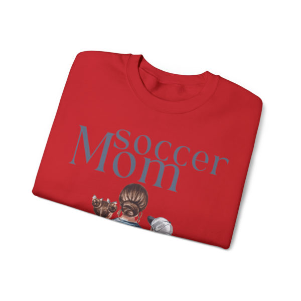 Soccer mom Heavy Blend™ Crewneck Sweatshirt - Image 3