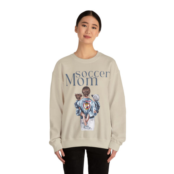 Soccer mom Heavy Blend™ Crewneck Sweatshirt - Image 48