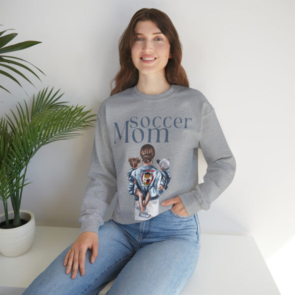Soccer mom Heavy Blend™ Crewneck Sweatshirt - Image 66