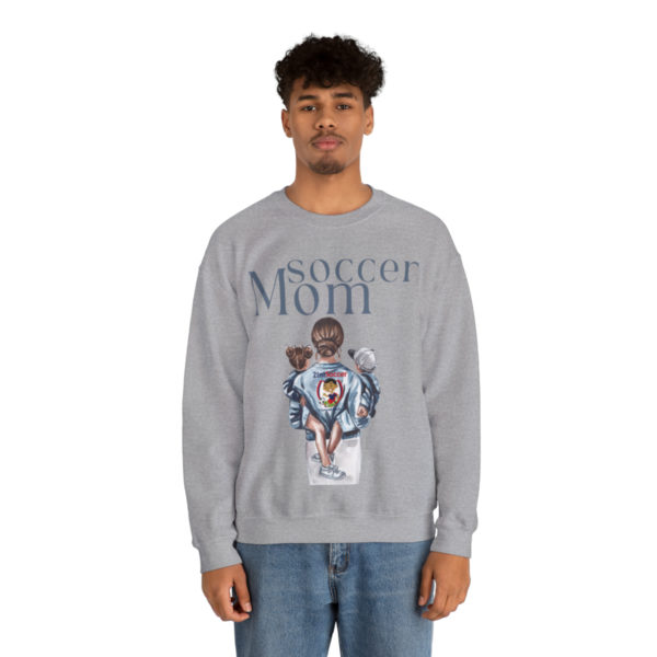 Soccer mom Heavy Blend™ Crewneck Sweatshirt - Image 60