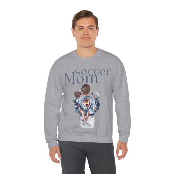 Soccer mom Heavy Blend™ Crewneck Sweatshirt - Image 61