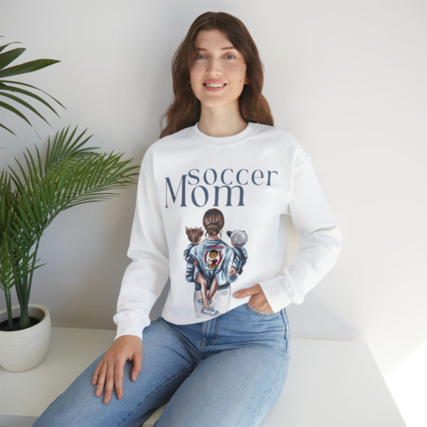 Soccer mom Heavy Blend™ Crewneck Sweatshirt - Image 22