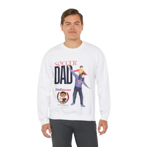 Soccer Dad Heavy Blend™ Crewneck Sweatshirt - Image 6