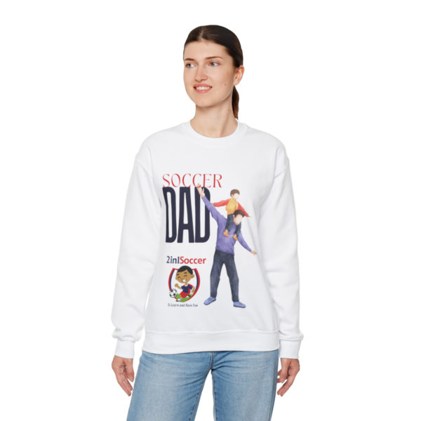 Soccer Dad Heavy Blend™ Crewneck Sweatshirt - Image 8