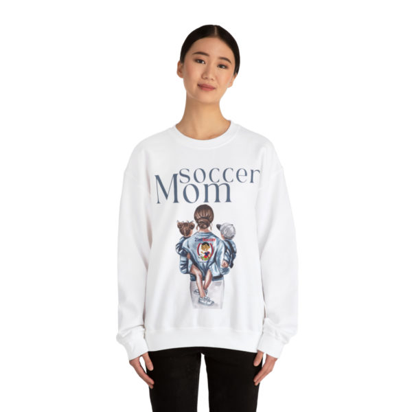 Soccer mom Heavy Blend™ Crewneck Sweatshirt - Image 15