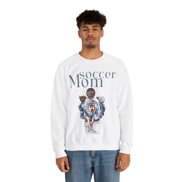 Soccer mom Heavy Blend™ Crewneck Sweatshirt - Image 16