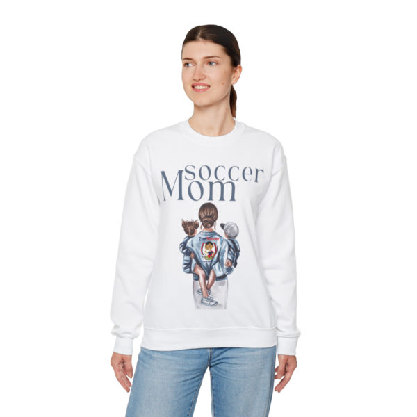 Soccer mom Heavy Blend™ Crewneck Sweatshirt - Image 19