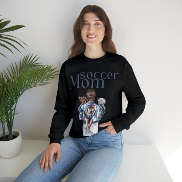 Soccer mom Heavy Blend™ Crewneck Sweatshirt - Image 44