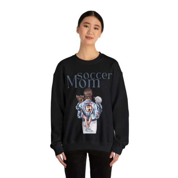 Soccer mom Heavy Blend™ Crewneck Sweatshirt - Image 37