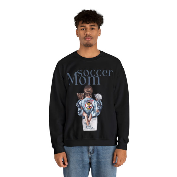 Soccer mom Heavy Blend™ Crewneck Sweatshirt - Image 38