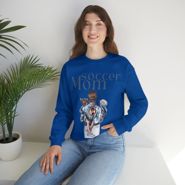 Soccer mom Heavy Blend™ Crewneck Sweatshirt - Image 121