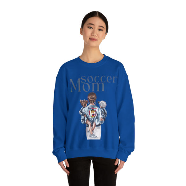 Soccer mom Heavy Blend™ Crewneck Sweatshirt - Image 114