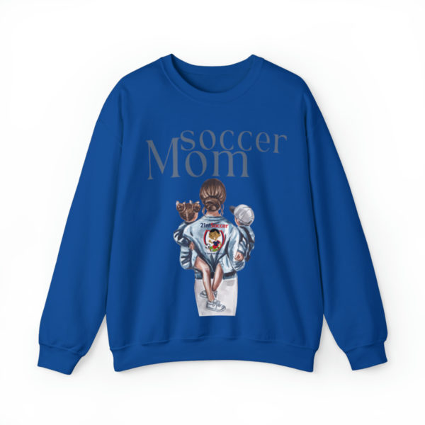Soccer mom Heavy Blend™ Crewneck Sweatshirt - Image 111