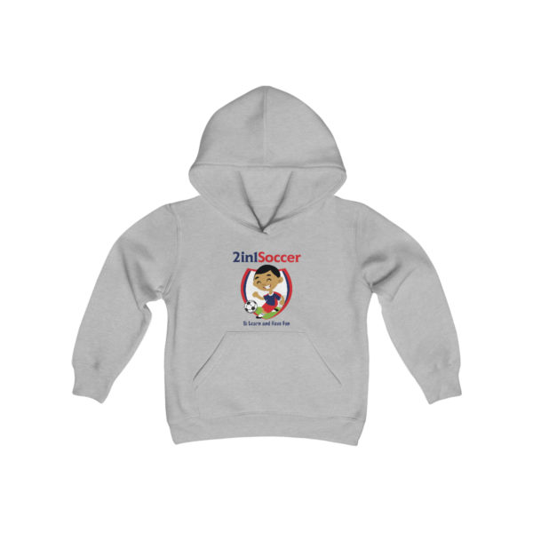 Youth Heavy Blend Hooded Sweatshirt - Image 7