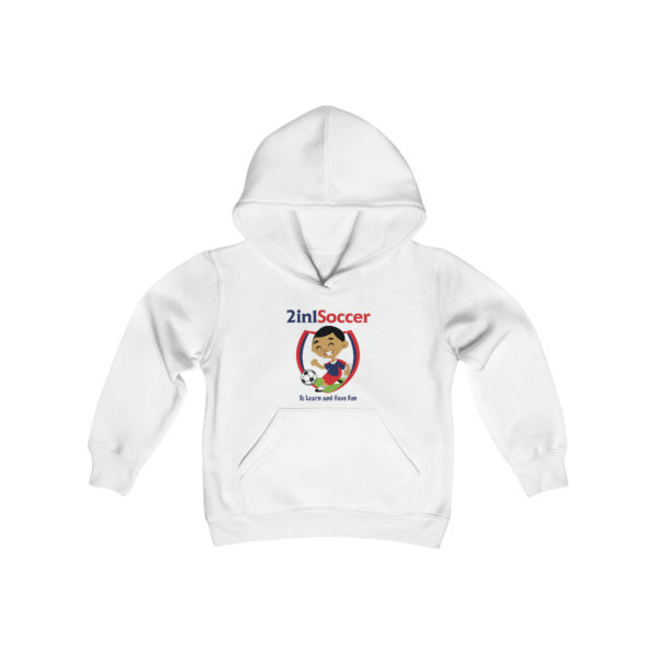 Youth Heavy Blend Hooded Sweatshirt - Image 3