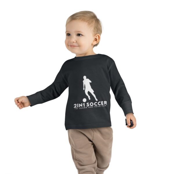 Toddler Long Sleeve Tee player logo - Image 15