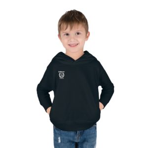 Toddler Pullover Fleece Hoodie small logo