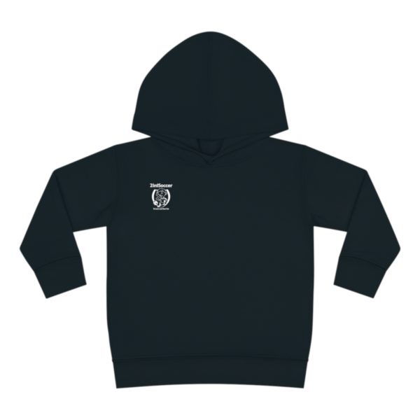 Toddler Pullover Fleece Hoodie small logo - Image 2