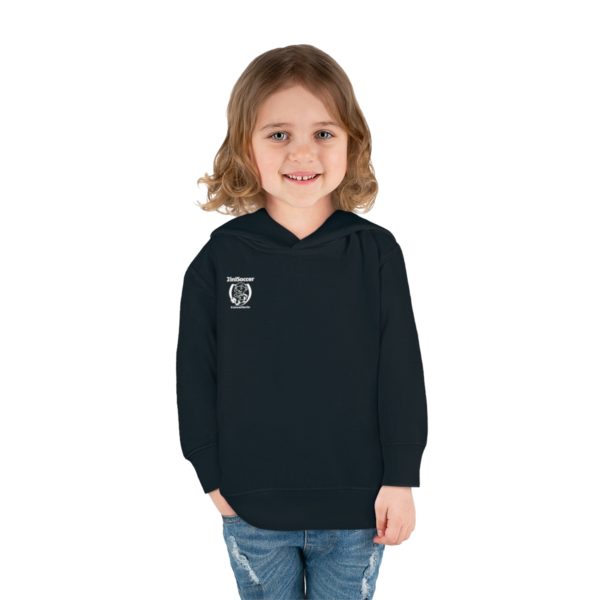 Toddler Pullover Fleece Hoodie small logo - Image 4