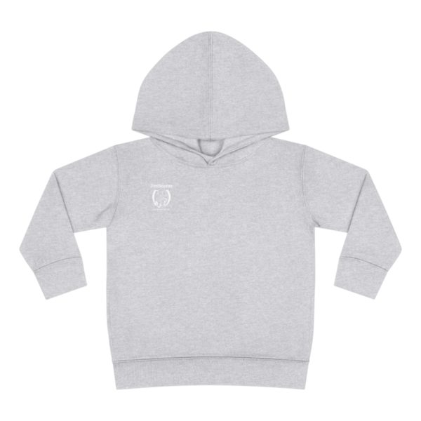 Toddler Pullover Fleece Hoodie small logo - Image 9