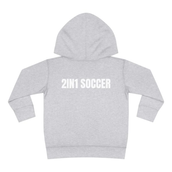 Toddler Pullover Fleece Hoodie small logo - Image 10