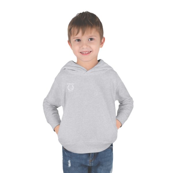 Toddler Pullover Fleece Hoodie small logo - Image 11
