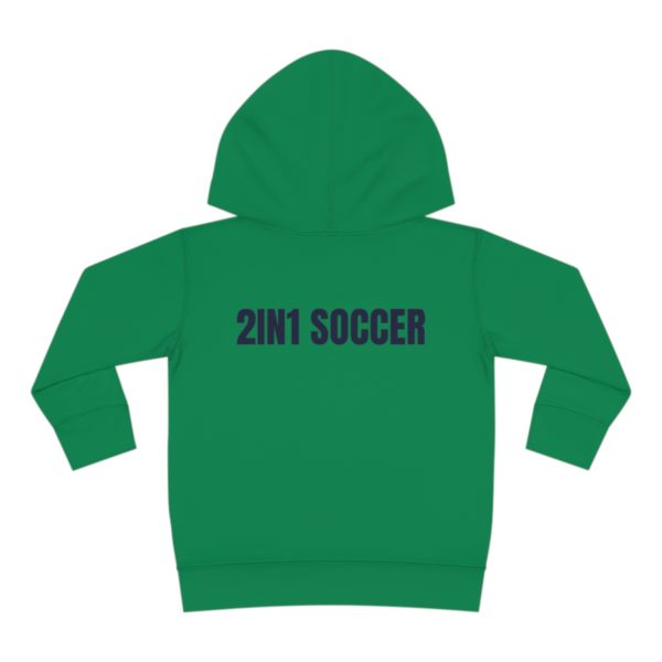 Toddler Pullover Fleece Hoodie circle logo - Image 14
