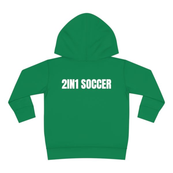 Toddler Pullover Fleece Hoodie small logo - Image 14