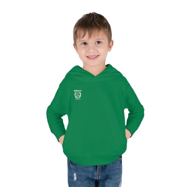 Toddler Pullover Fleece Hoodie small logo - Image 15