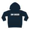 Toddler Pullover Fleece Hoodie small logo - Image 34