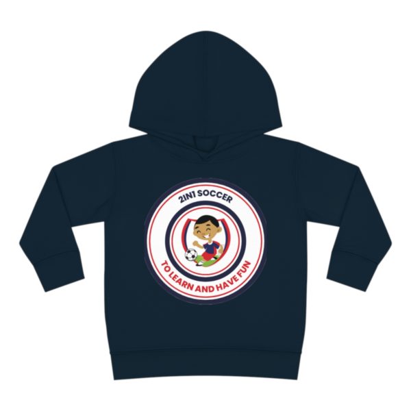 Toddler Pullover Fleece Hoodie circle logo - Image 37