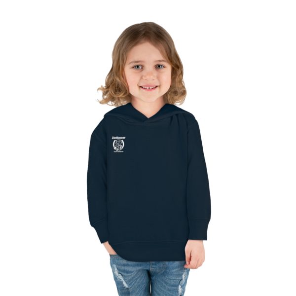Toddler Pullover Fleece Hoodie small logo - Image 36