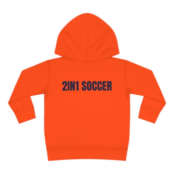 Toddler Pullover Fleece Hoodie circle logo - Image 3